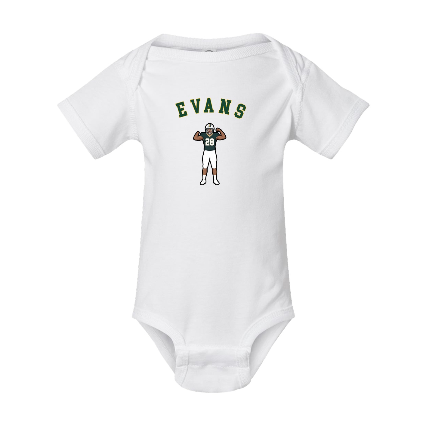 Baby Onesie — Shirsey Arch in White