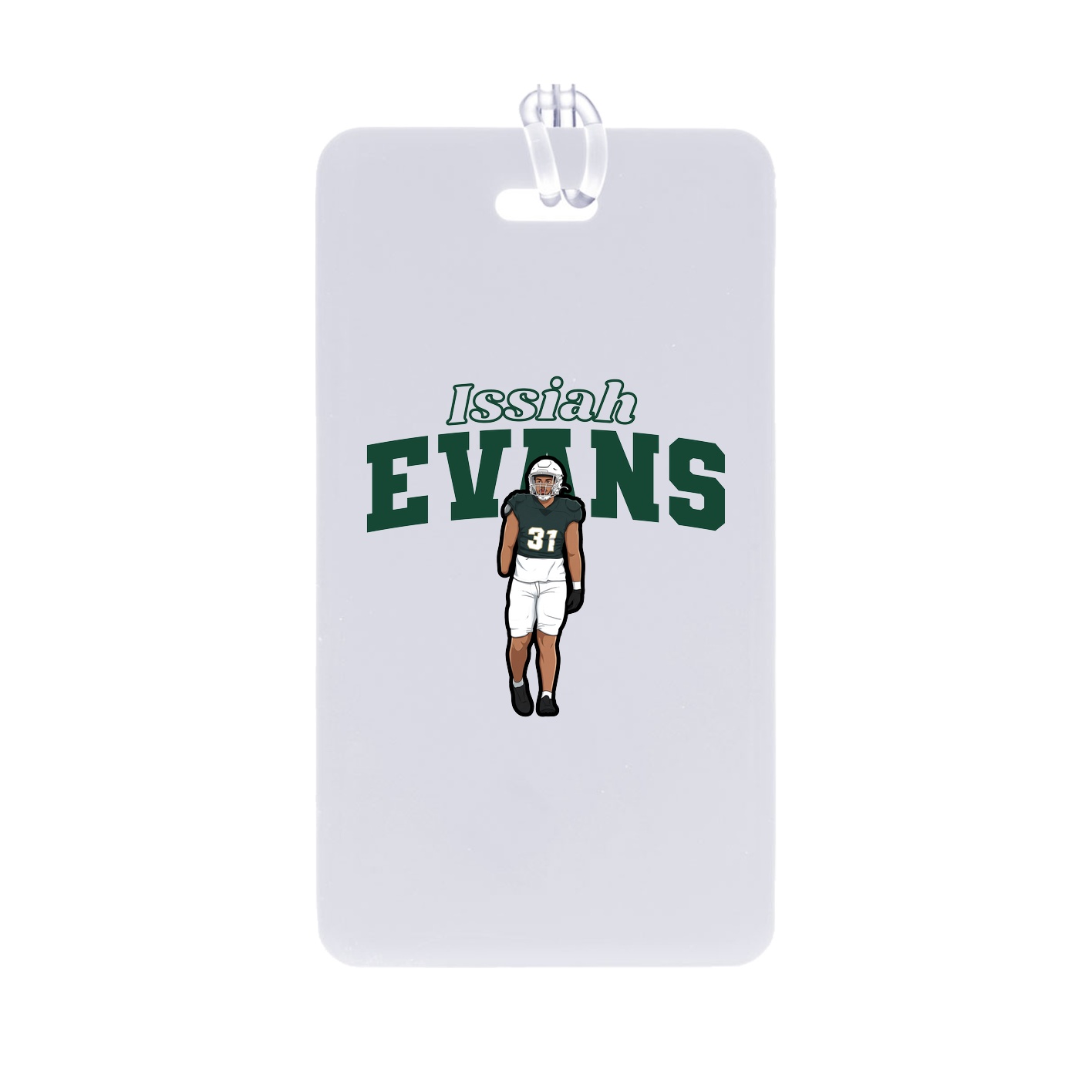 Bag Tag — Name Arch in Classic
