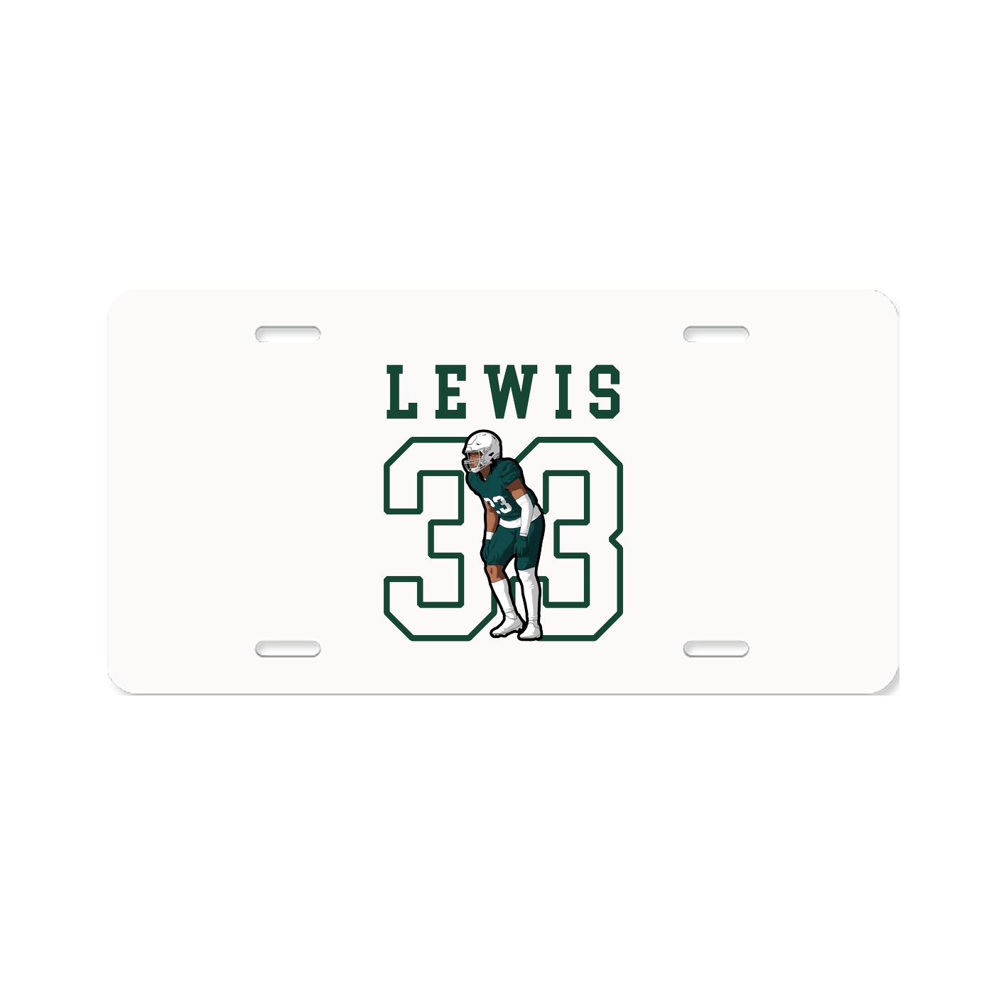 License Plate — Shirsey in Classic