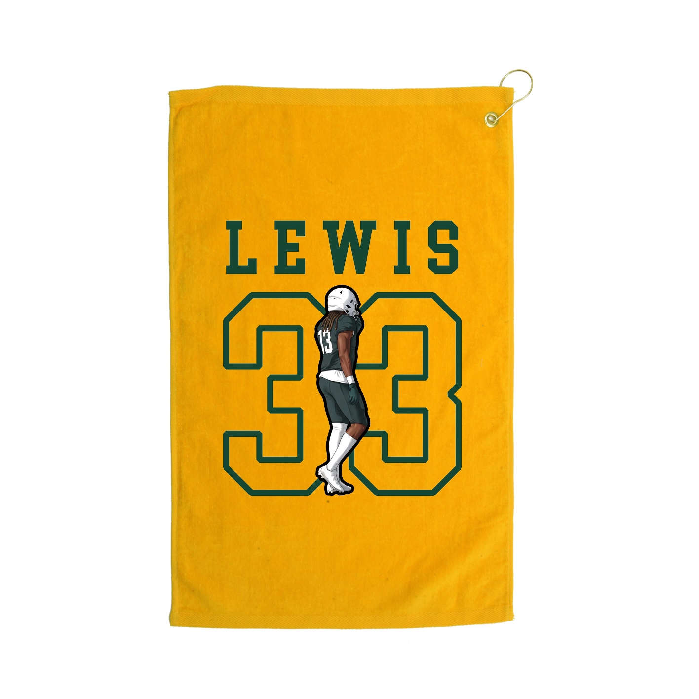 Golf Towel — Shirsey in Gold