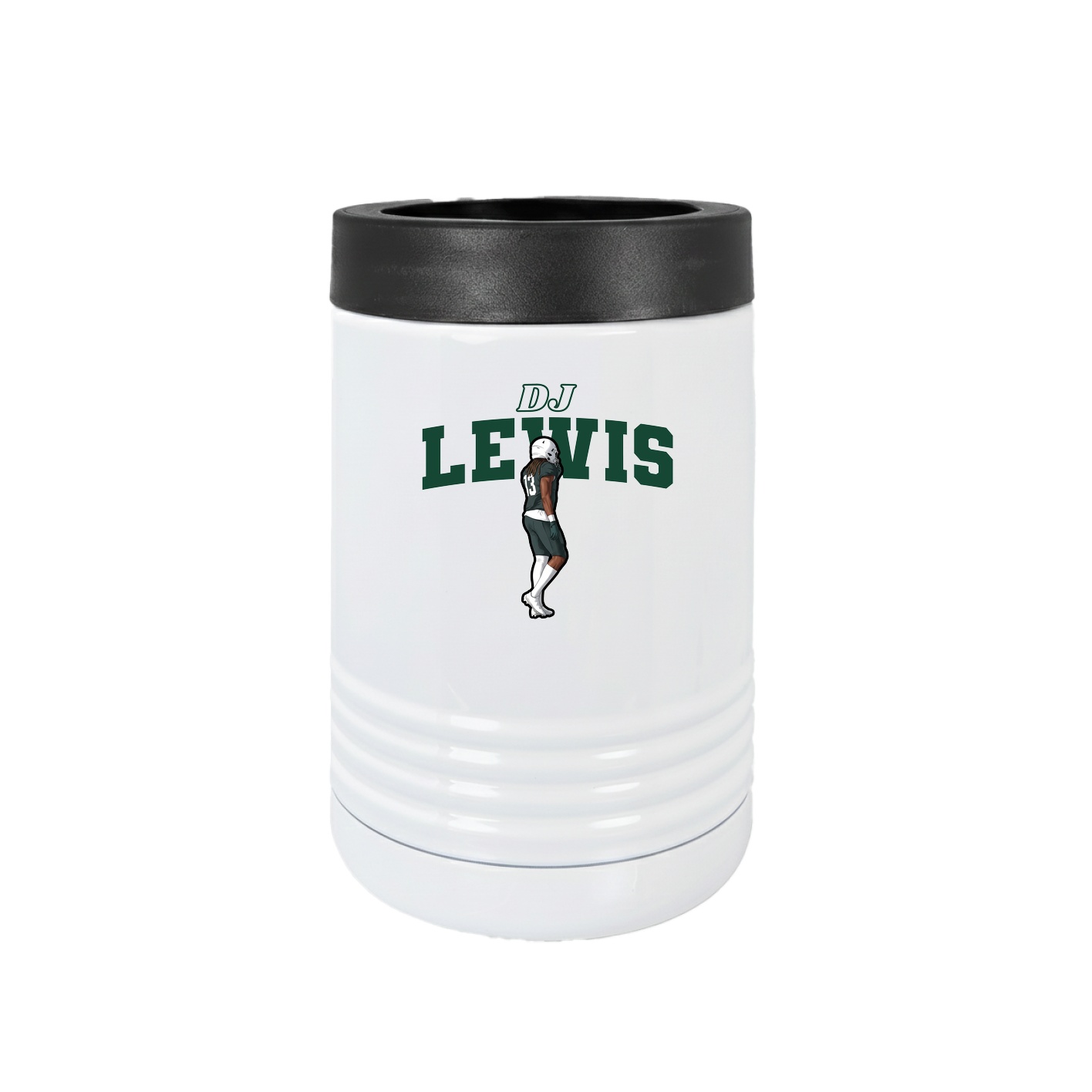 Beverage Holder — Name Arch in White