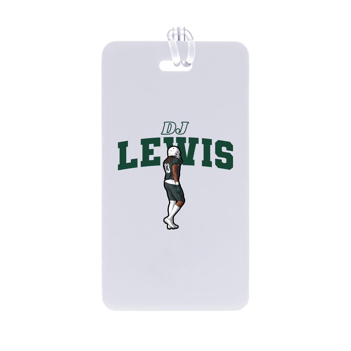 Bag Tag — Name Arch in Classic