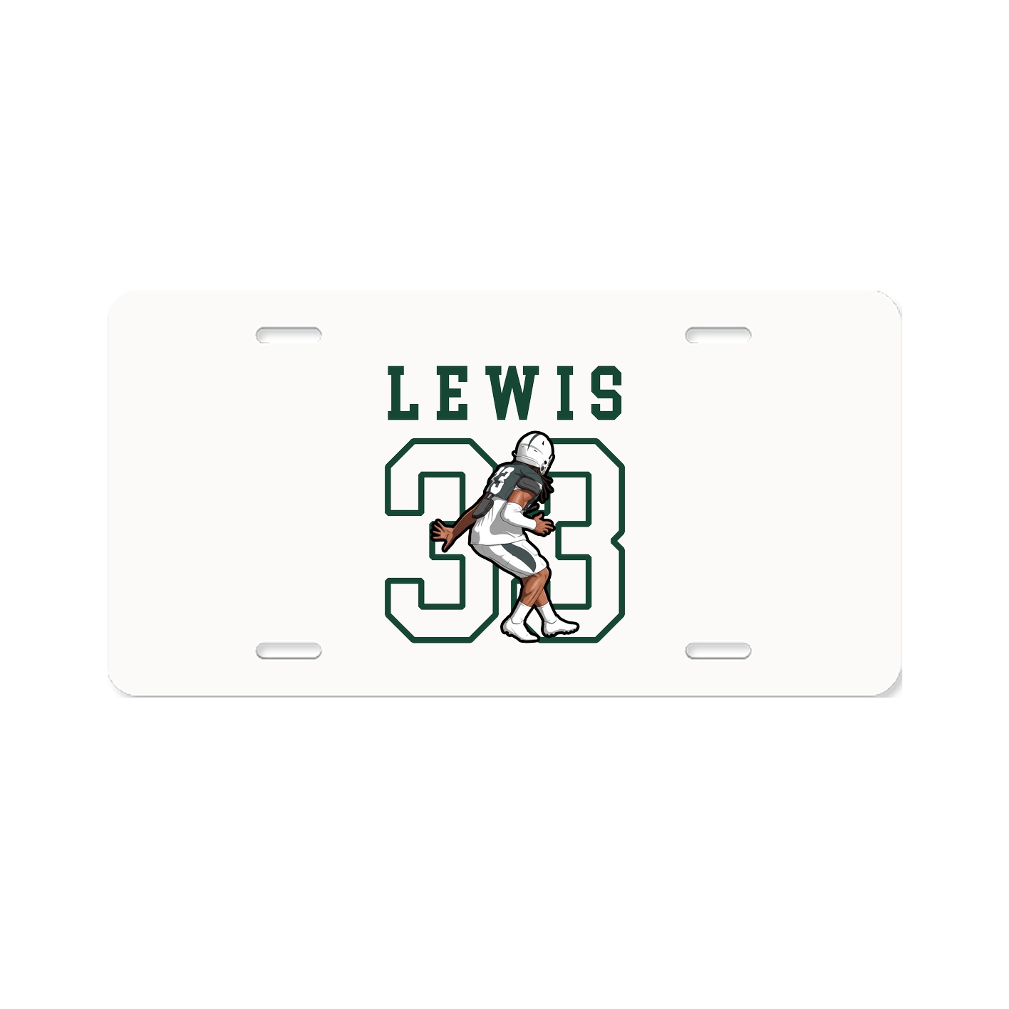 License Plate — Shirsey in Classic