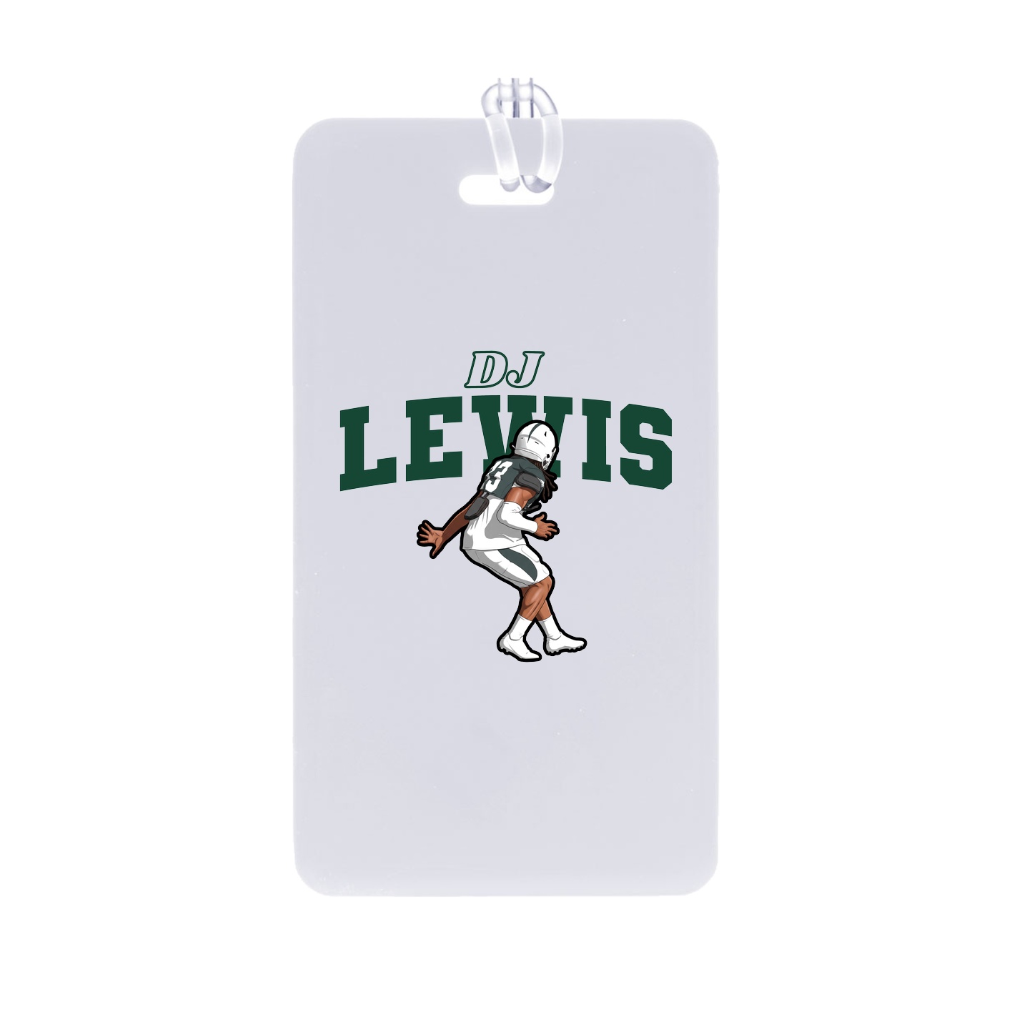 Bag Tag — Name Arch in Classic