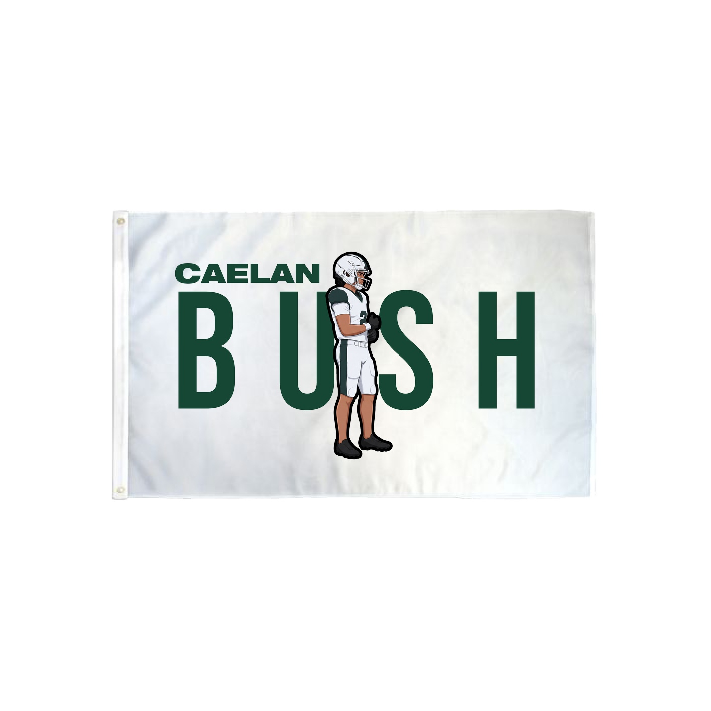 3x5 Flag — Player Name in Classic