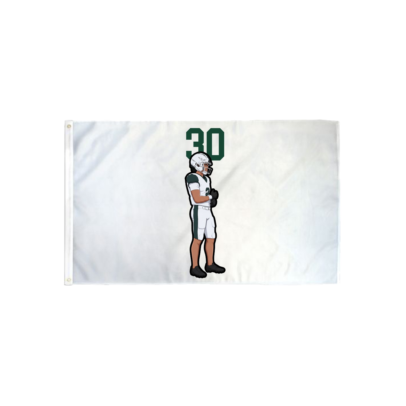 3x5 Flag — Number Top in Classic