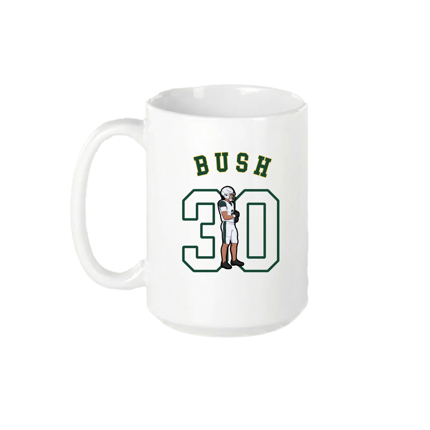15oz Coffee Mug — Shirsey Arch in White
