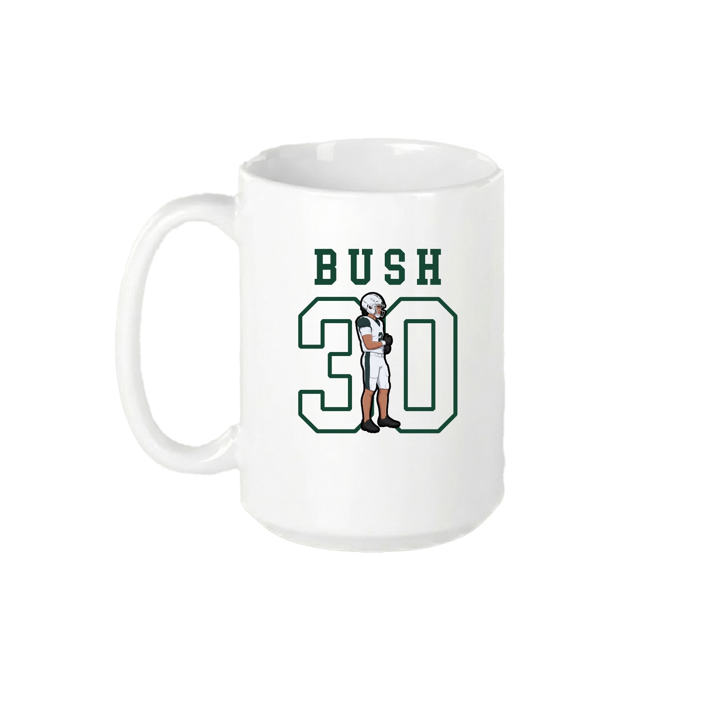 15oz Coffee Mug — Shirsey in White