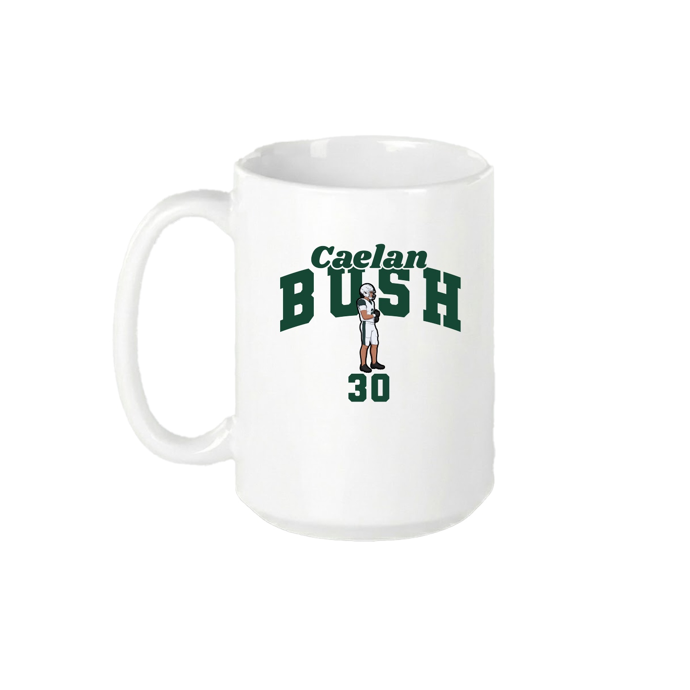 15oz Coffee Mug — Signature Arch in White