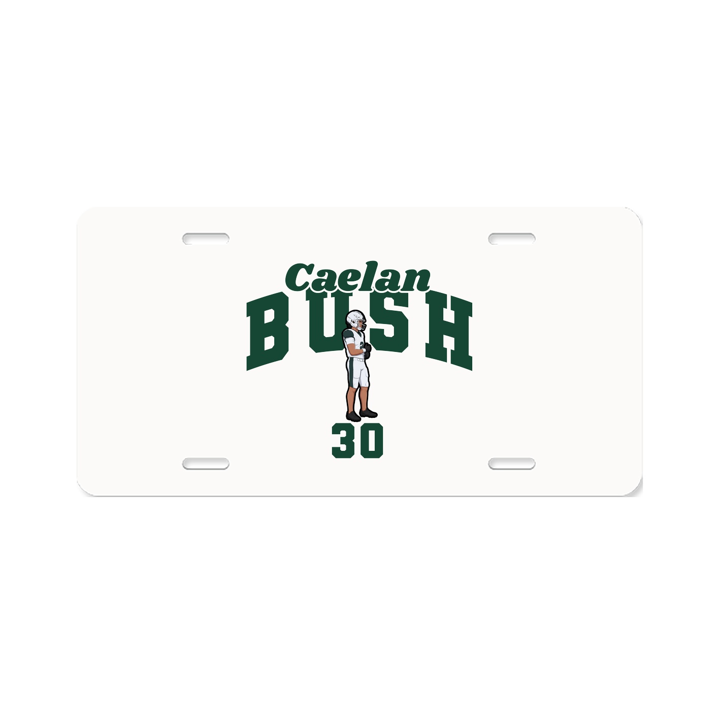 License Plate — Signature Arch in Classic