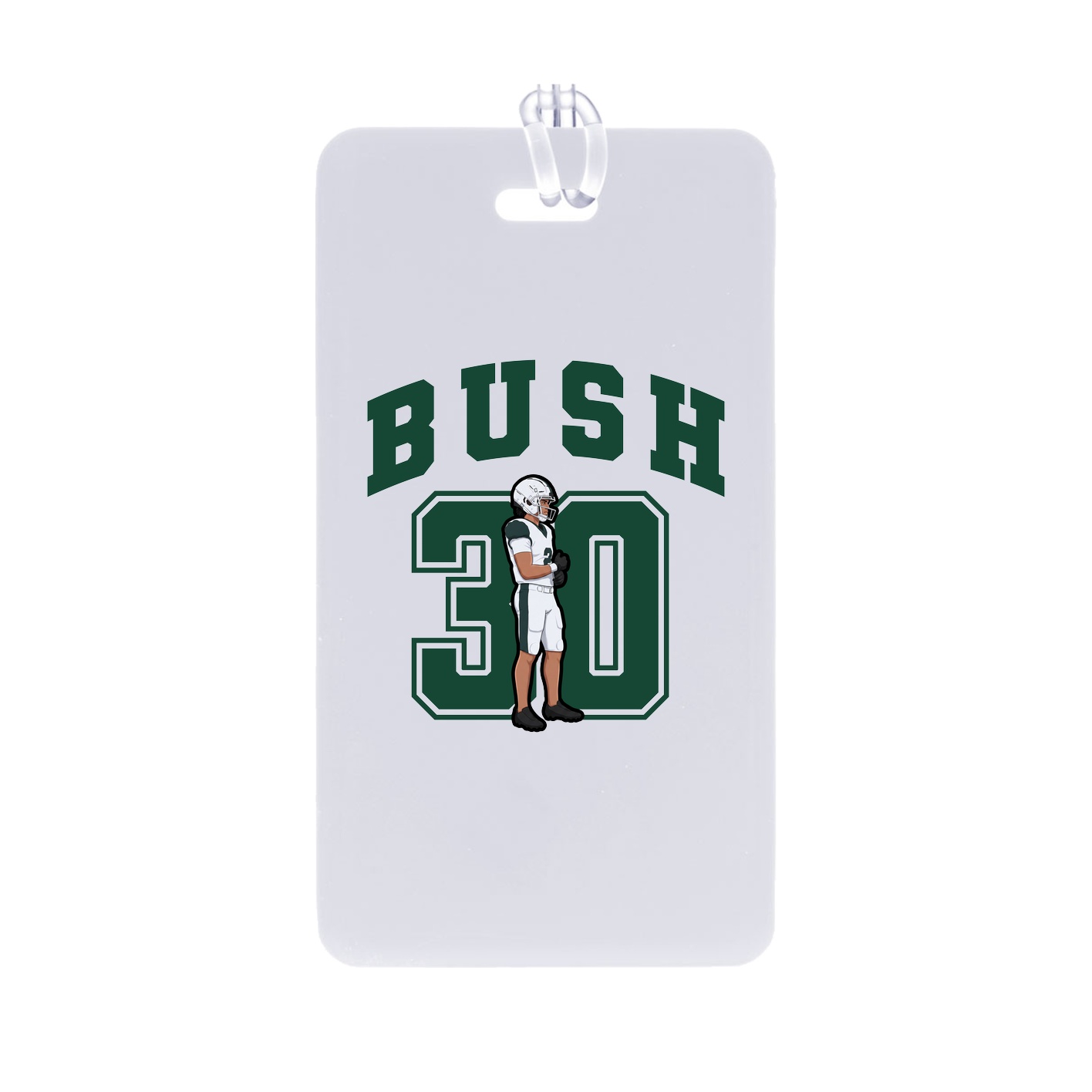 Bag Tag — Number in Classic