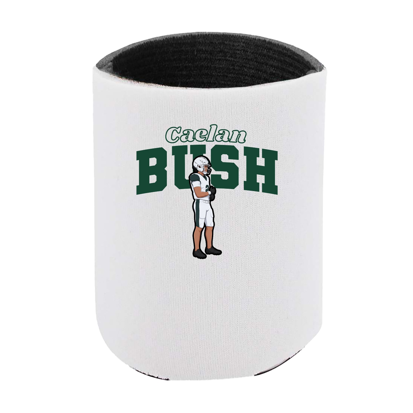 Can Holder — Name Arch in White