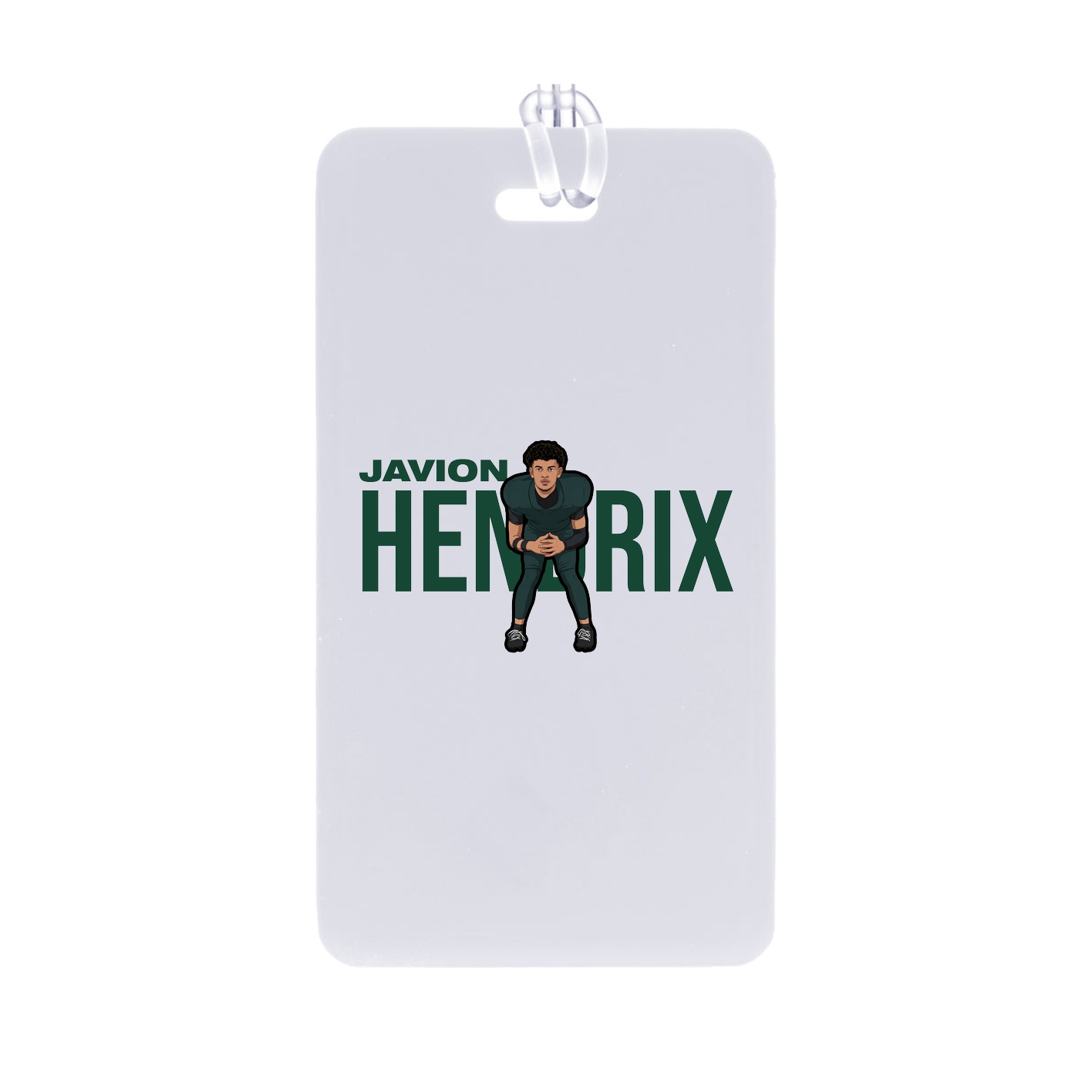 Bag Tag — Player Name in Classic