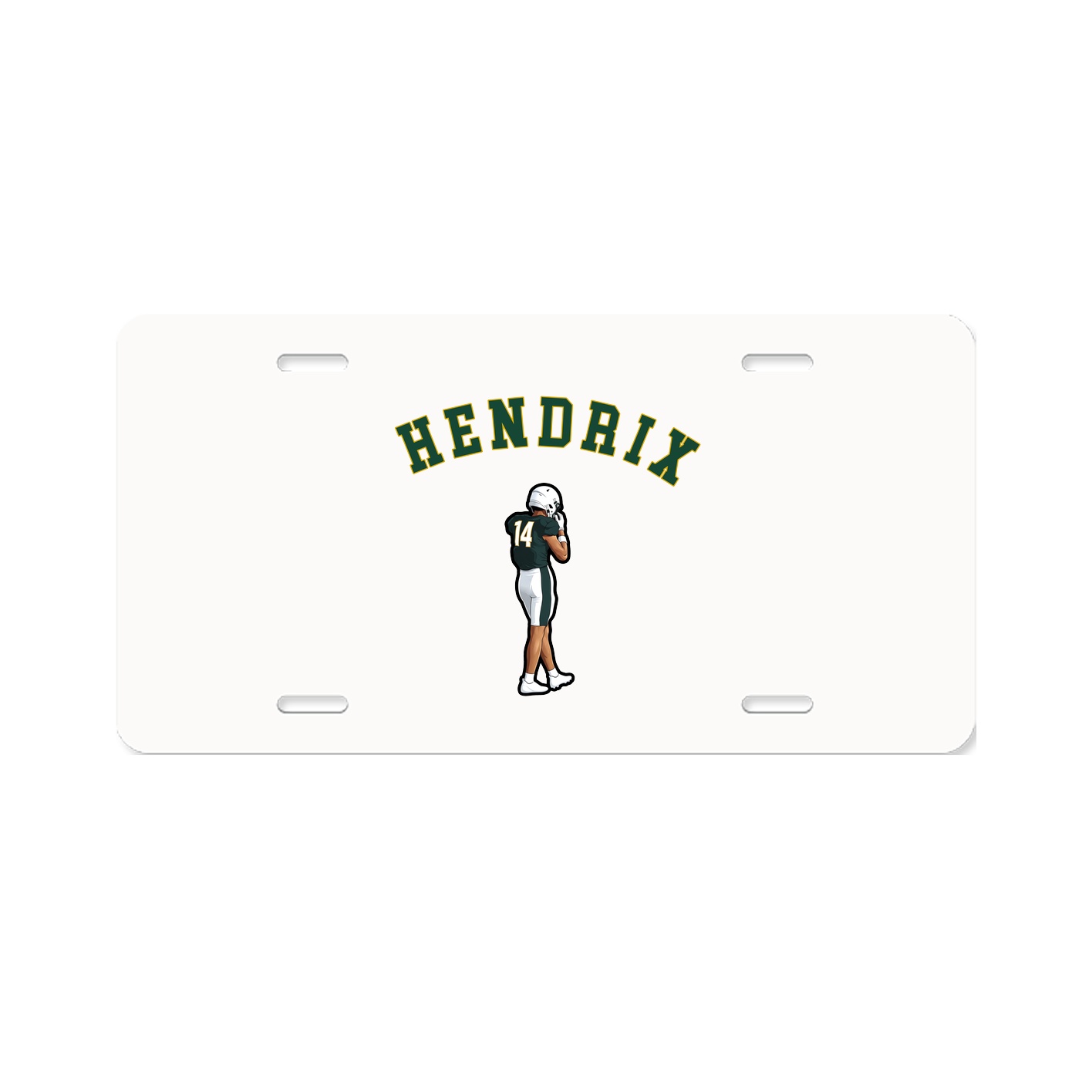 License Plate — Shirsey Arch in Classic