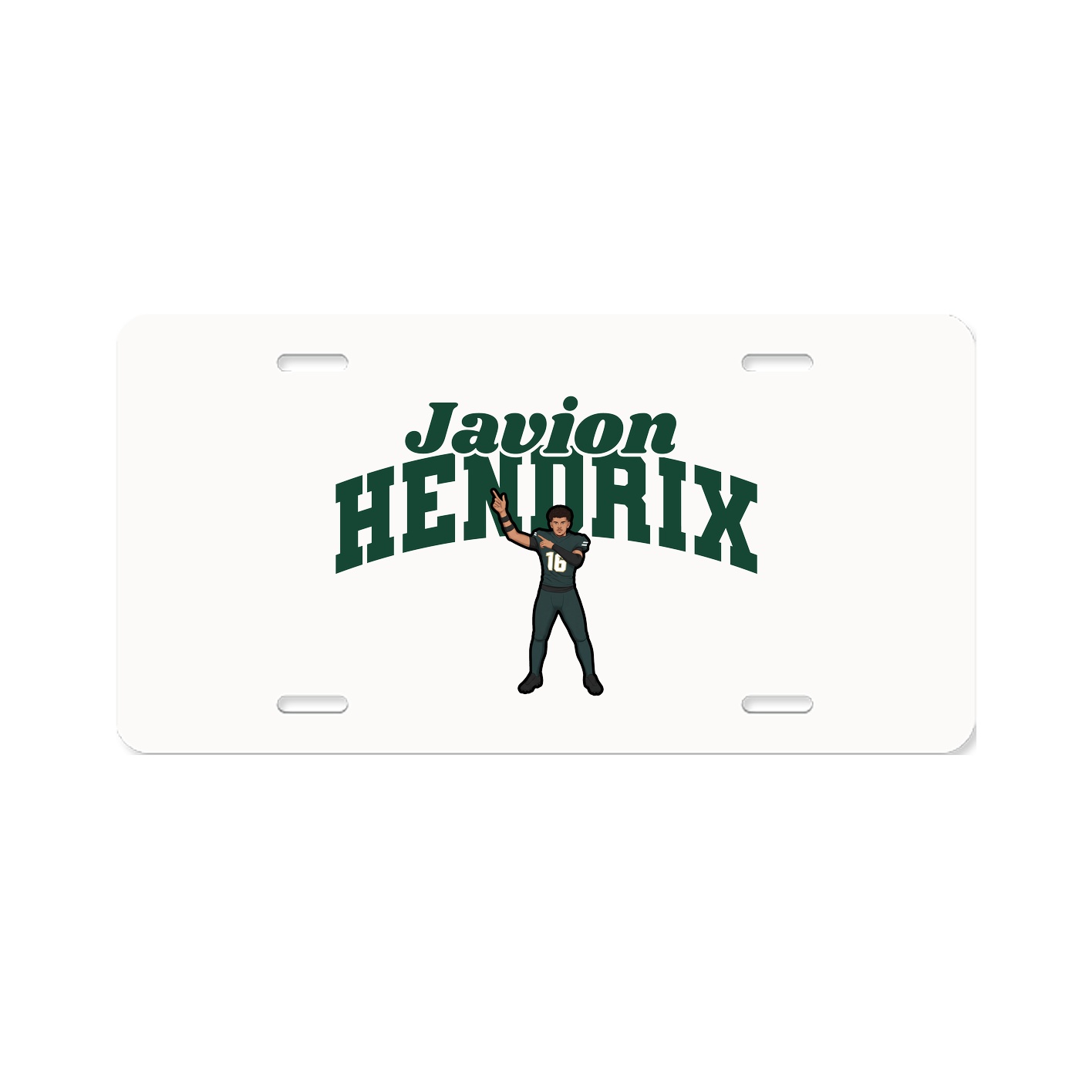 License Plate — Signature Arch in Classic