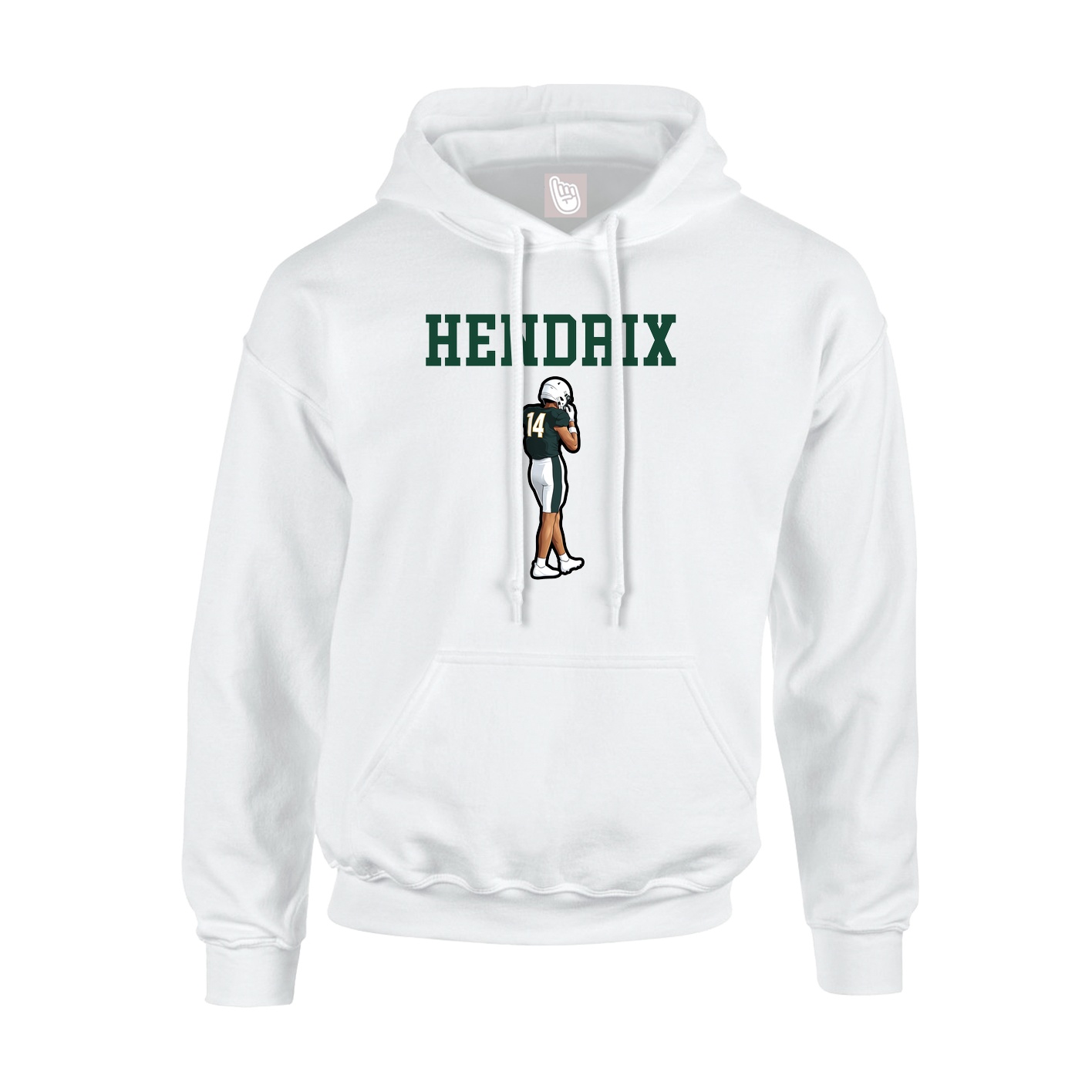 Youth Hoodie — Shirsey in White