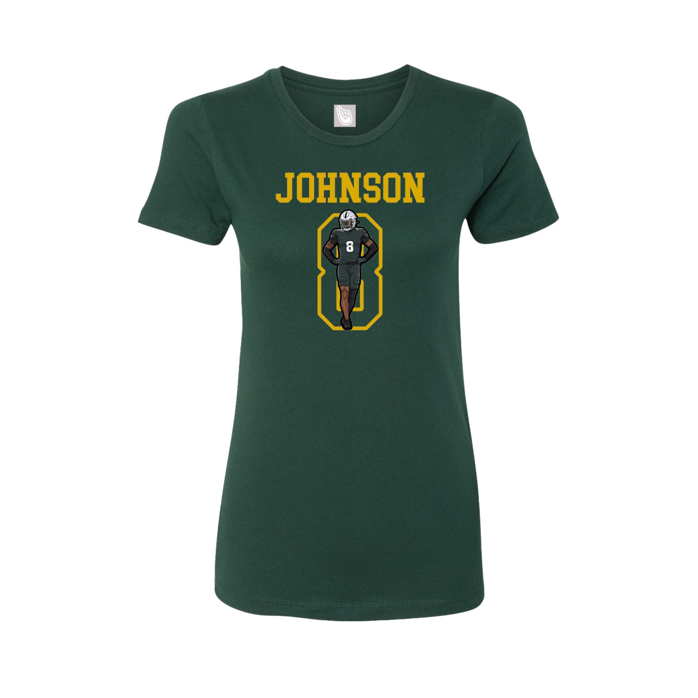 Fitted Women's Tee — Shirsey in Green