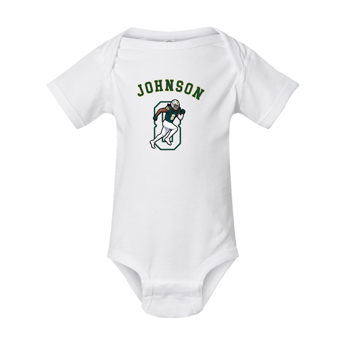 Baby Onesie — Shirsey Arch in White