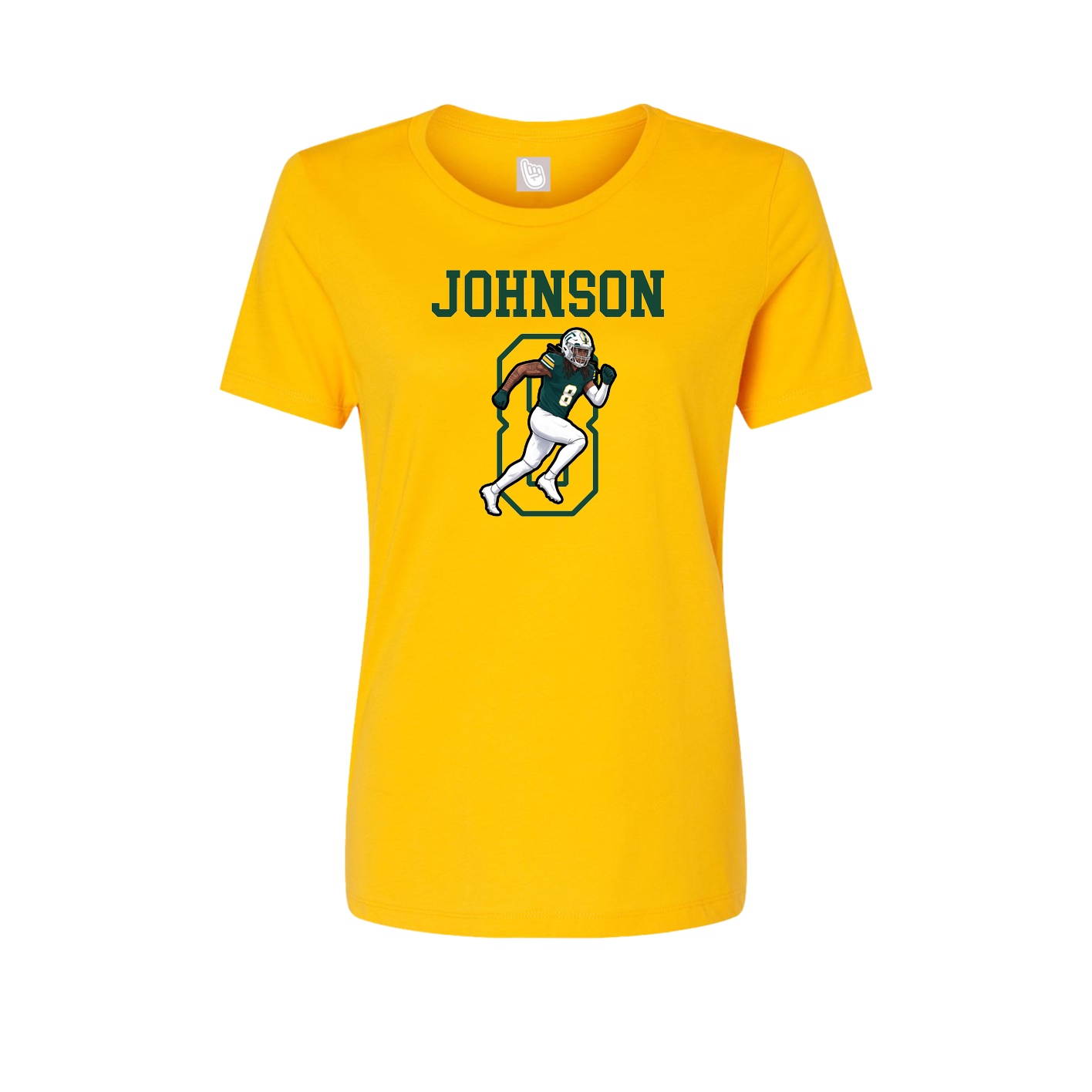 Fitted Women's Tee — Shirsey in Gold