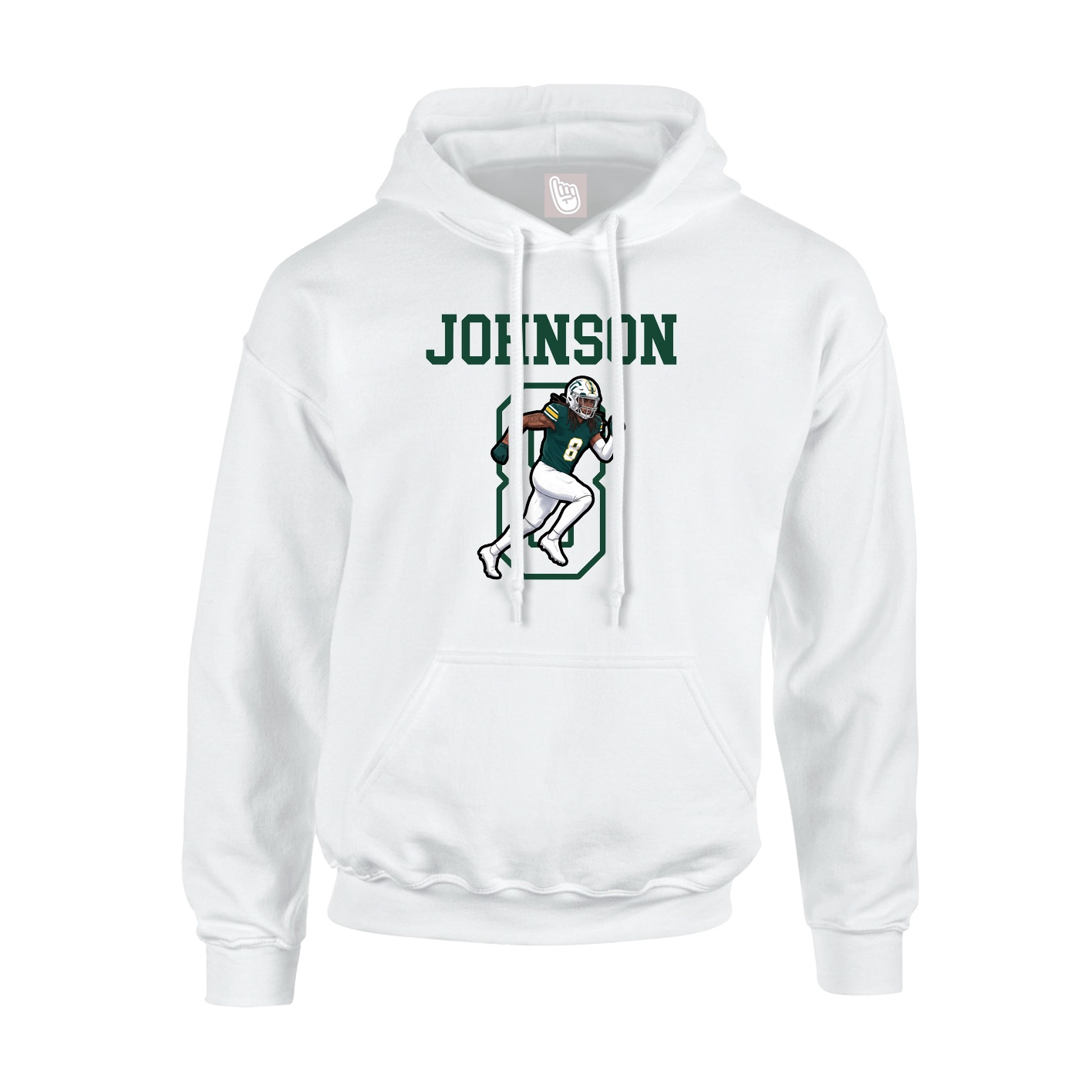 Hoodie — Shirsey in White