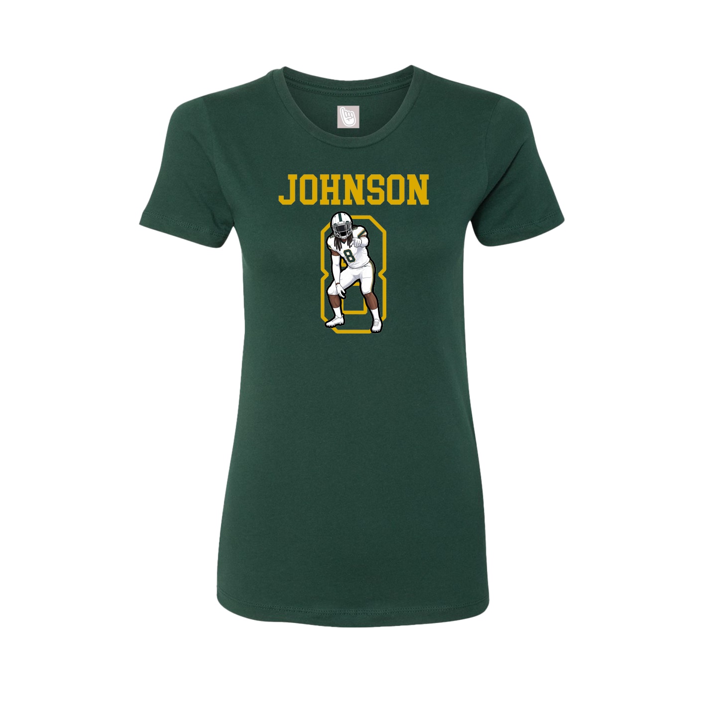 Fitted Women's Tee — Shirsey in Green