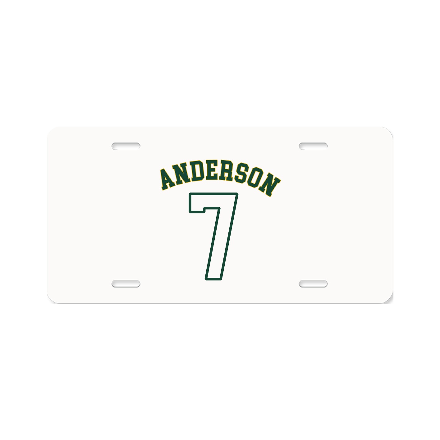 License Plate — Shirsey Arch in Classic