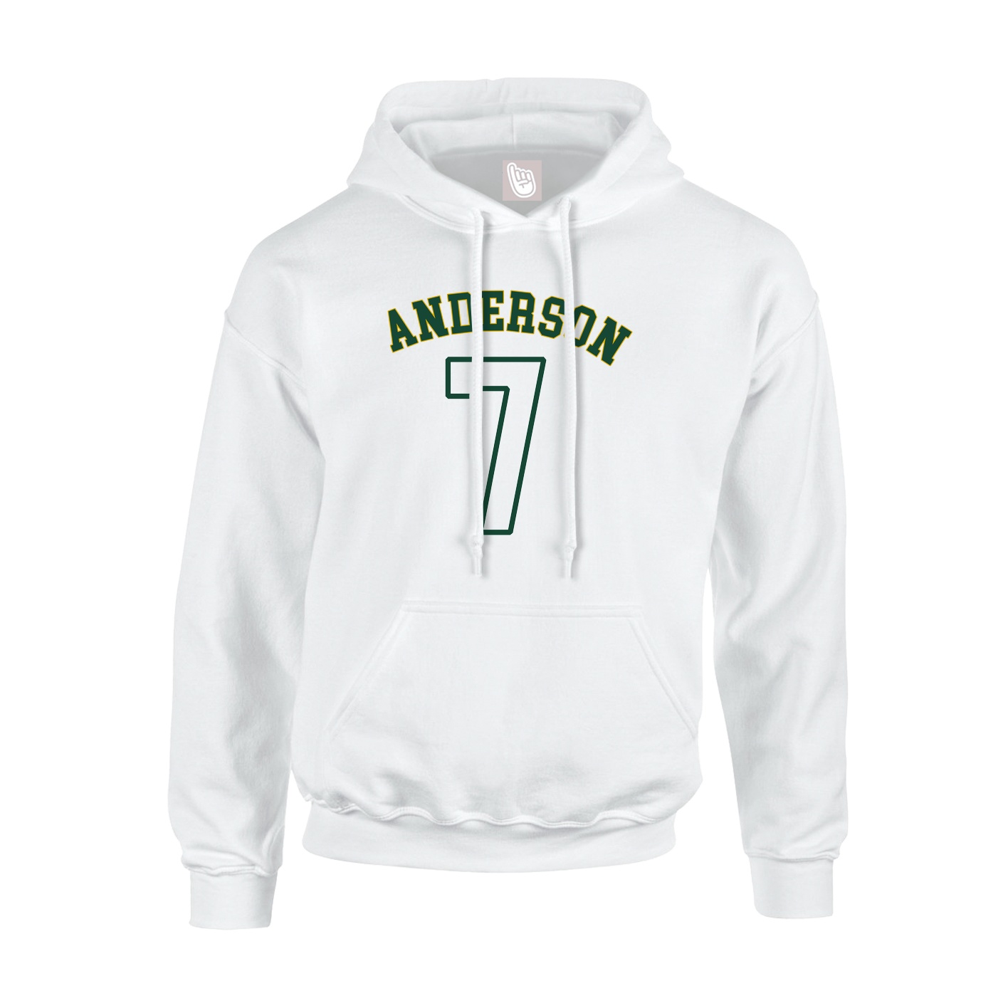 Hoodie — Shirsey Arch in White