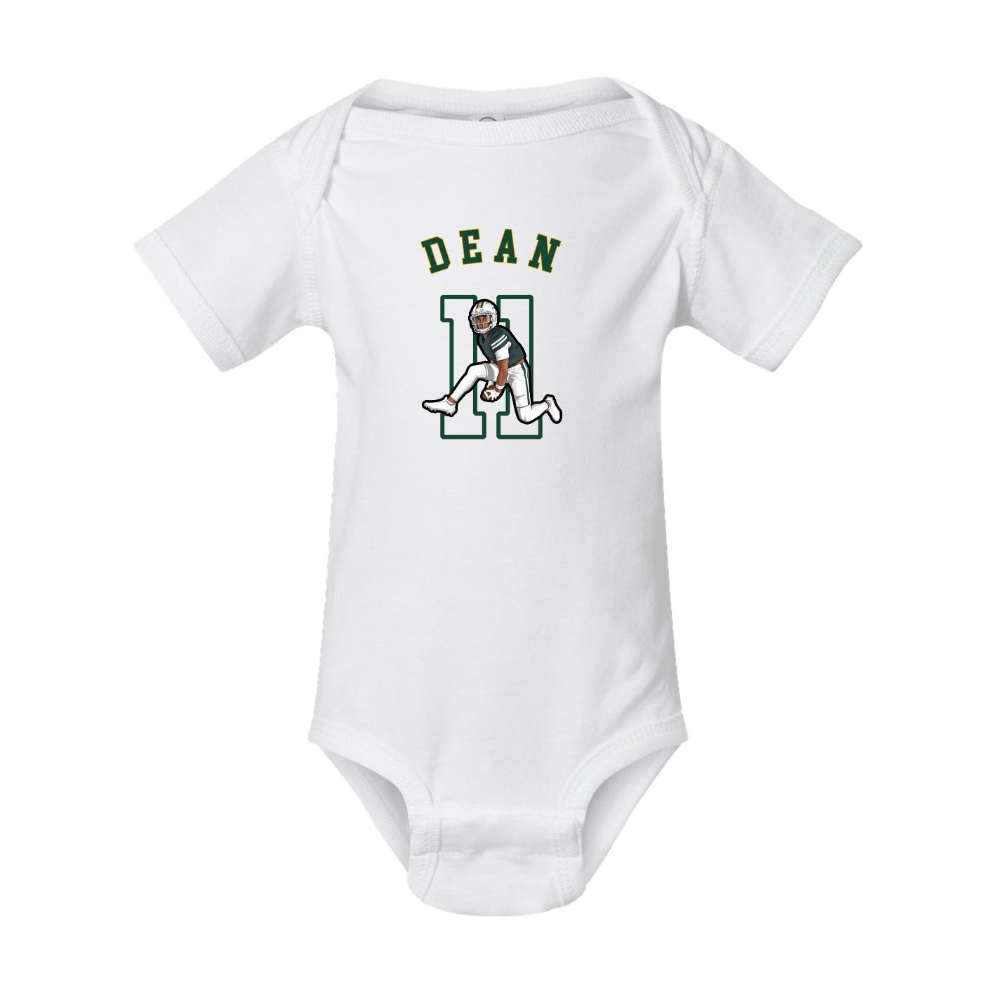 Baby Onesie — Shirsey Arch in White