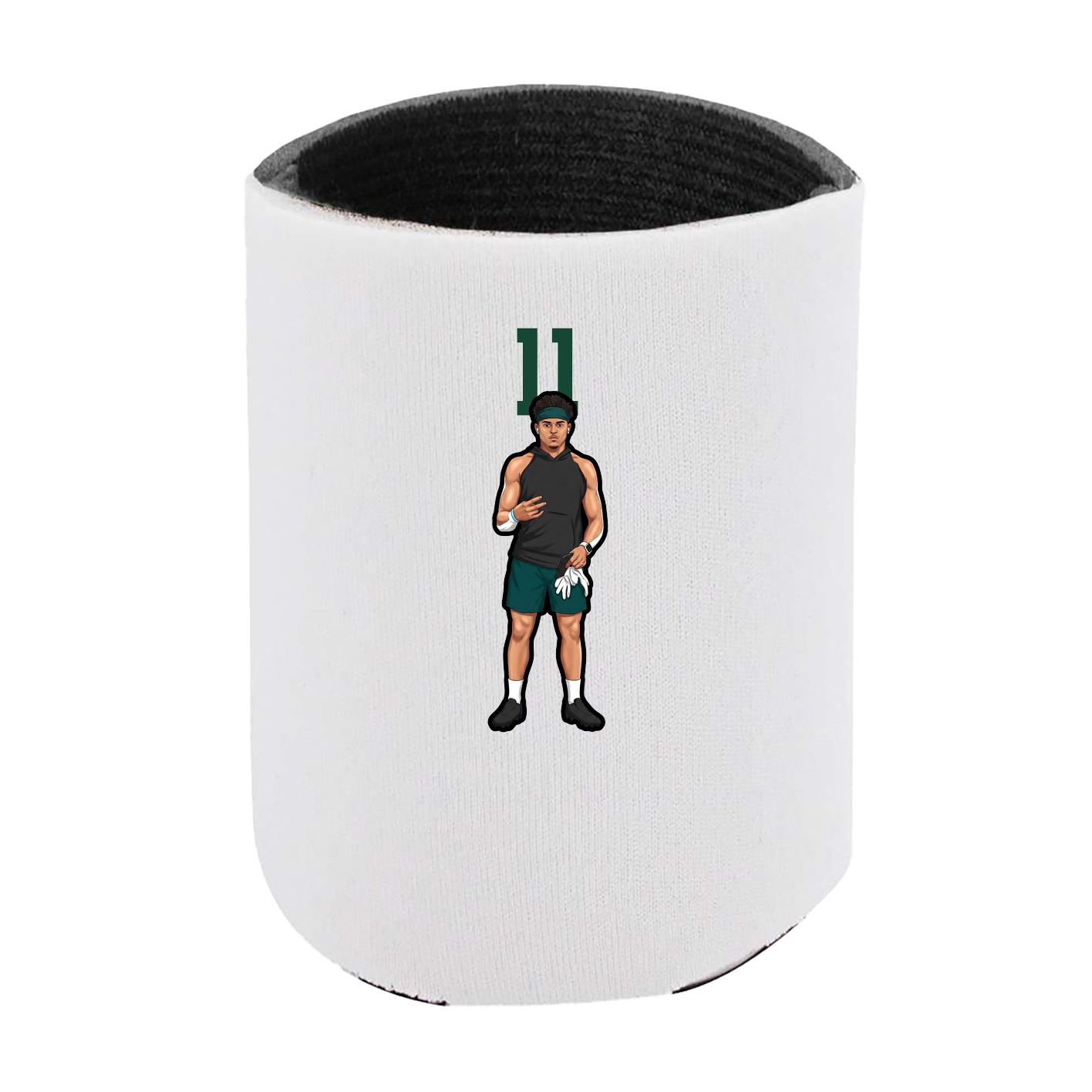 Can Holder — Number Top in White