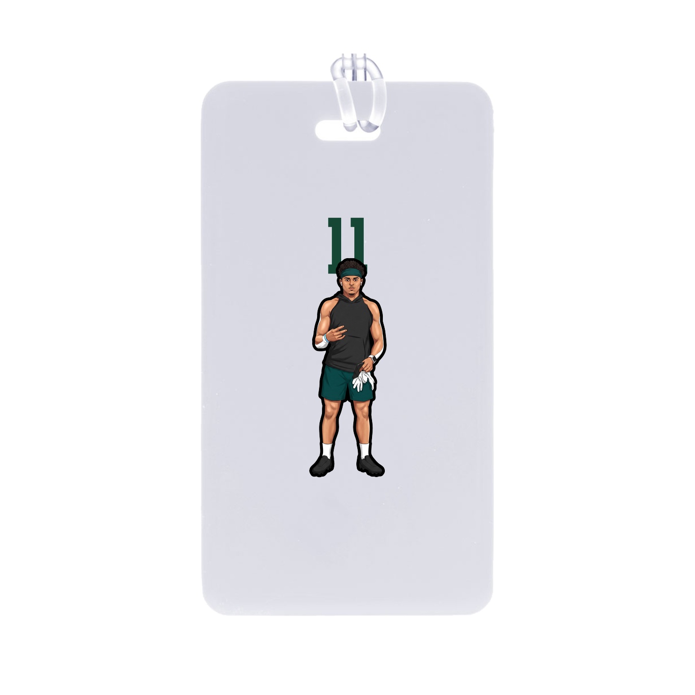 Bag Tag — Number Top in Classic