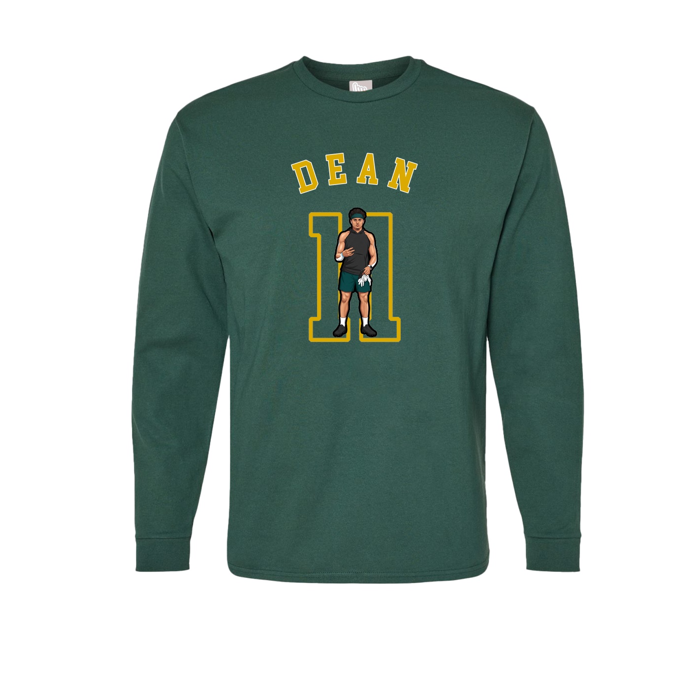 Long Sleeve Tee — Shirsey Arch in Green