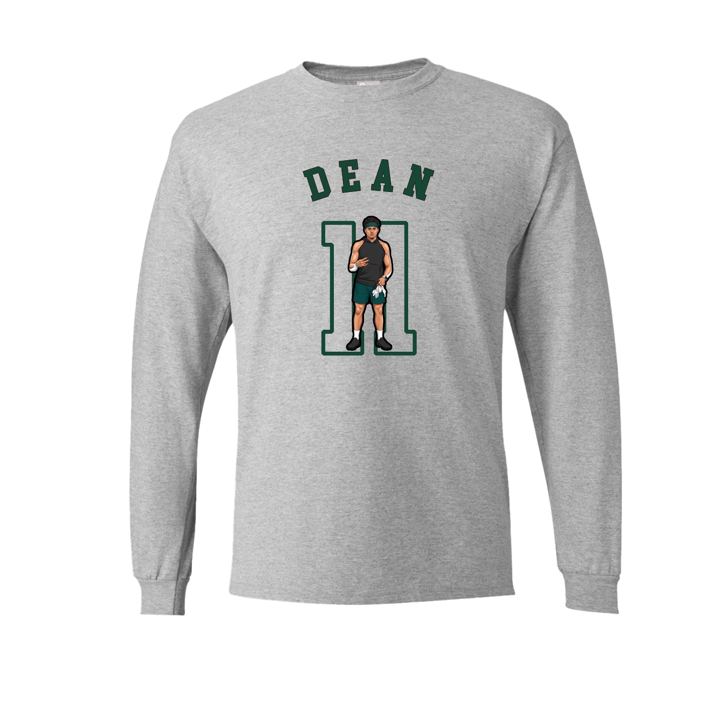 Long Sleeve Tee — Shirsey Arch in Grey
