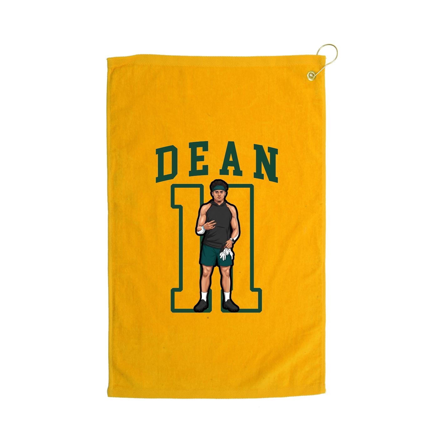 Golf Towel — Shirsey in Gold