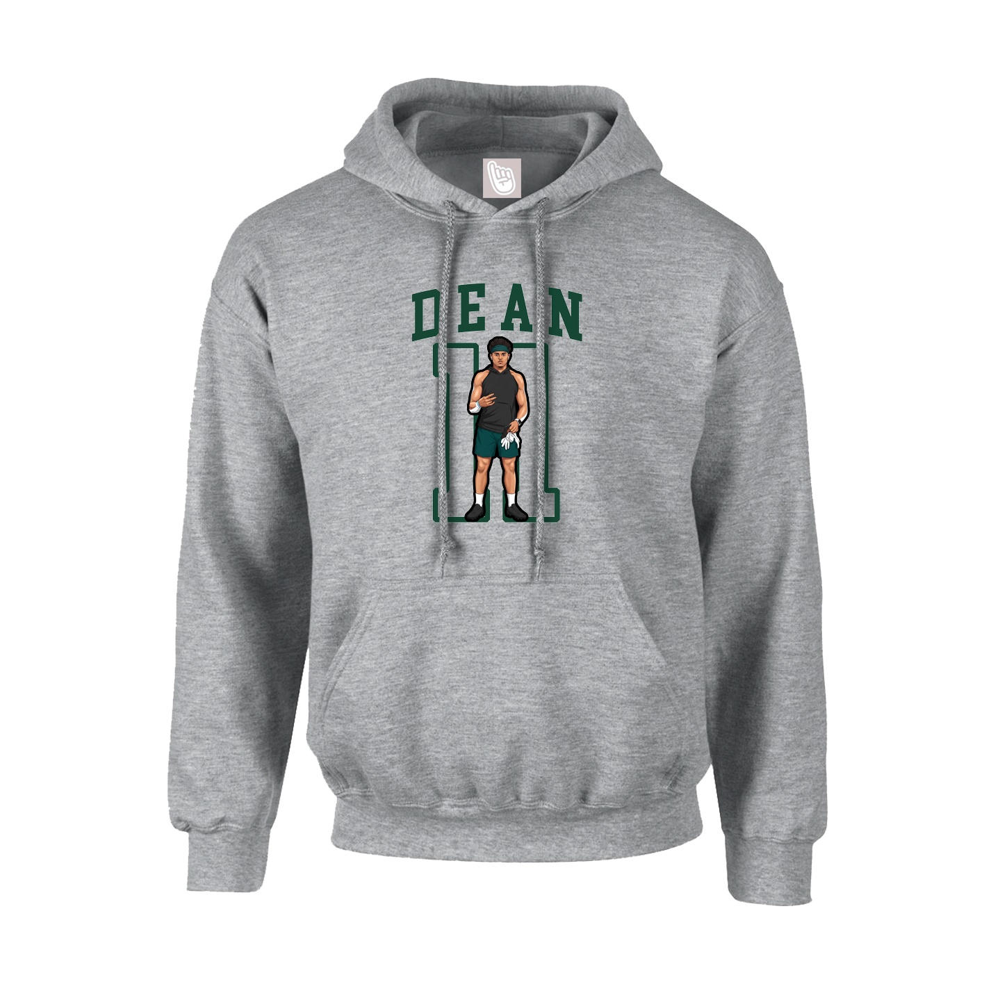 Hoodie — Shirsey in Grey