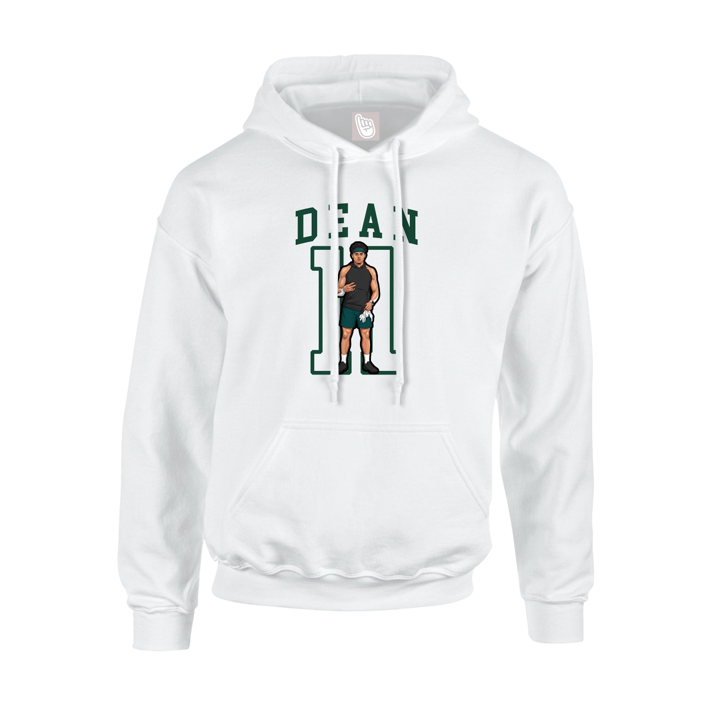 Youth Hoodie — Shirsey in White