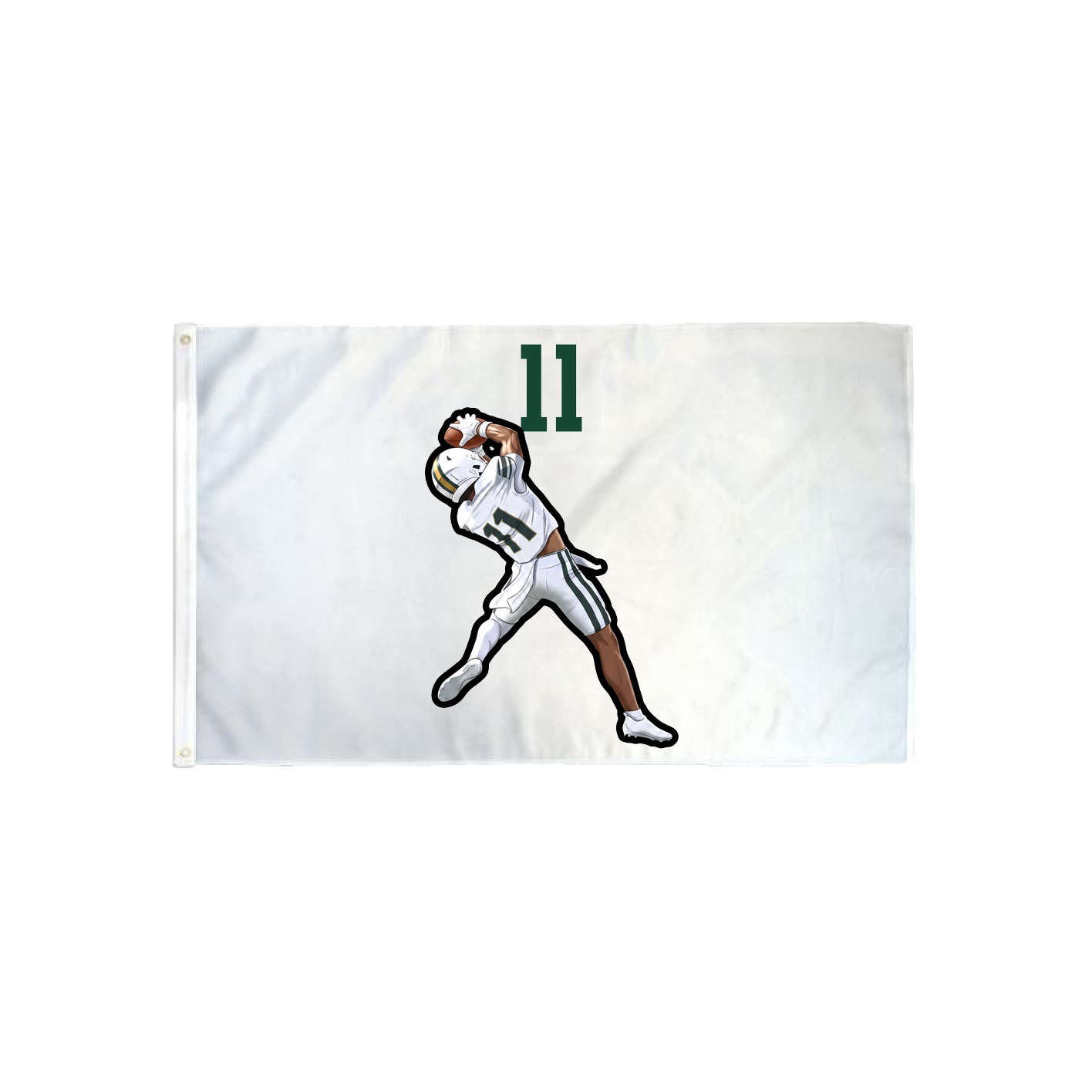 3x5 Flag — Number Top in Classic