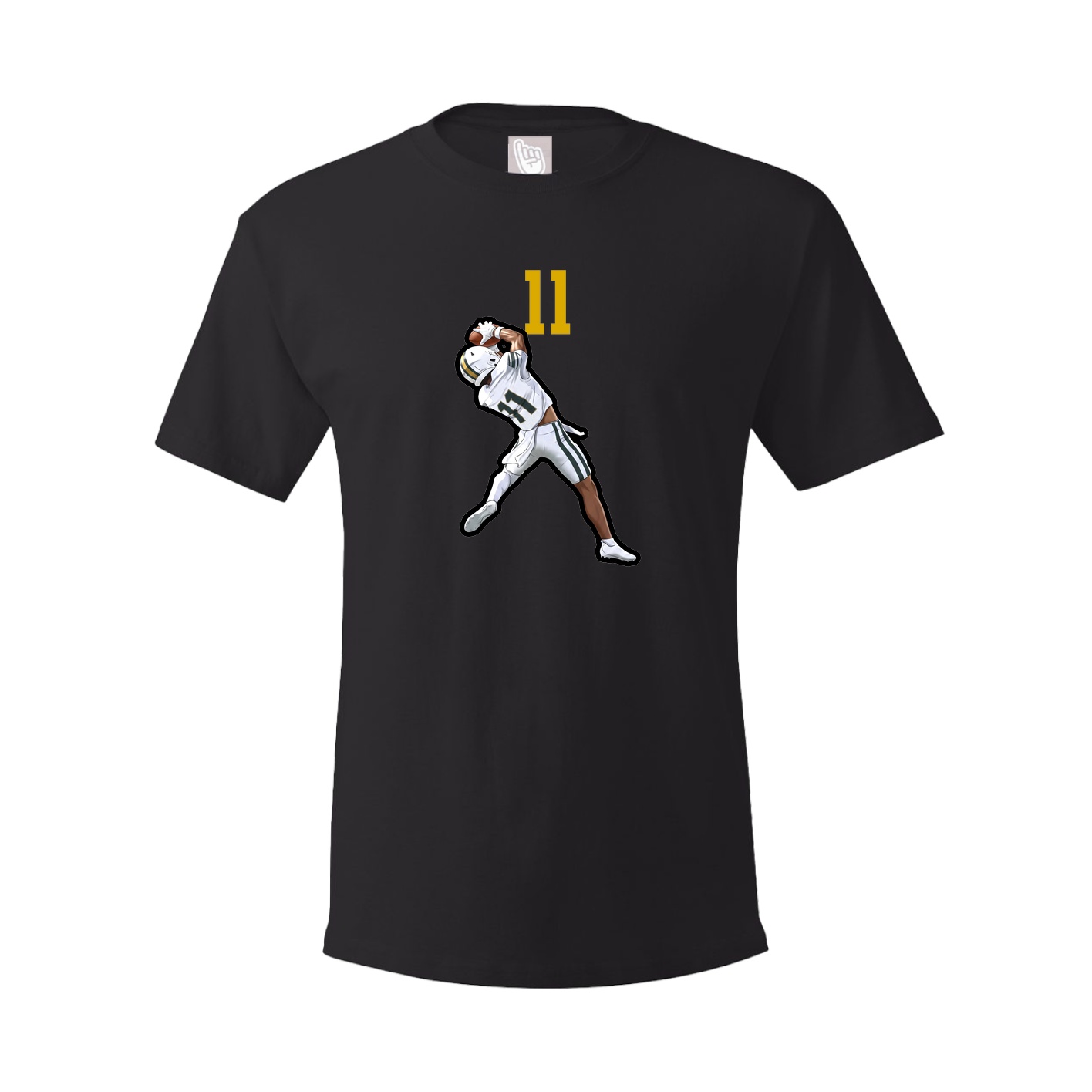 Tee — Number Top in Black