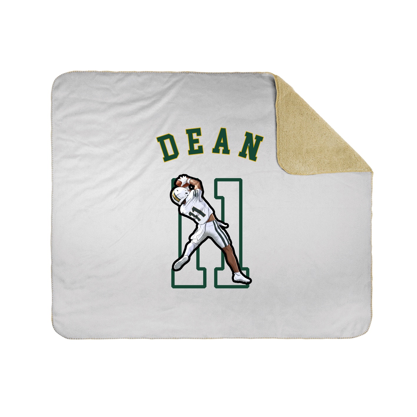 Throw Blanket — Shirsey Arch in White