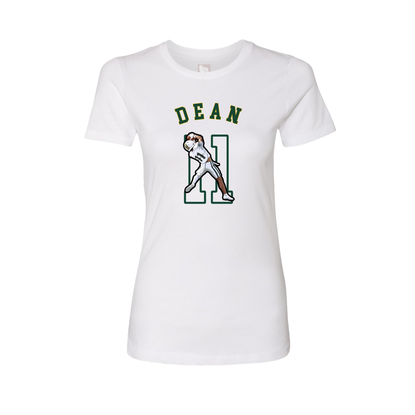 Womens Tee — Shirsey Arch in White