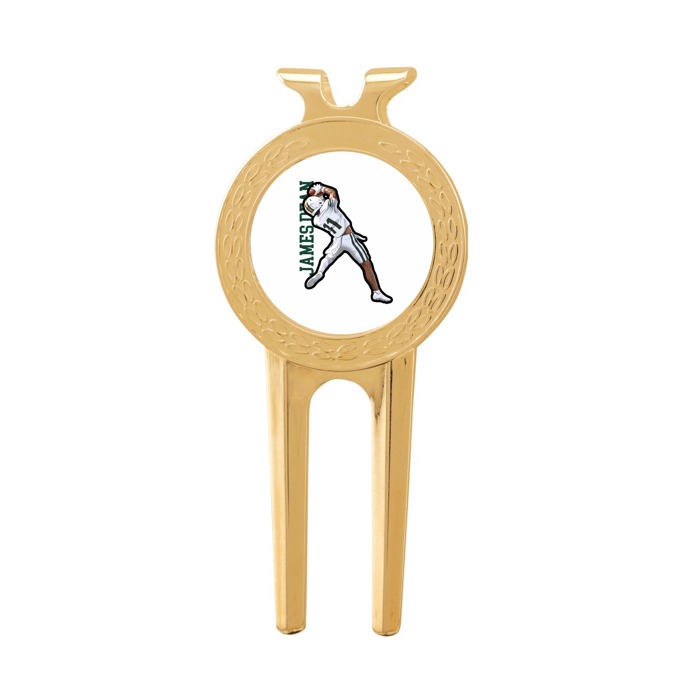 Divot Tool with Ball Marker — Name Vertical in Classic