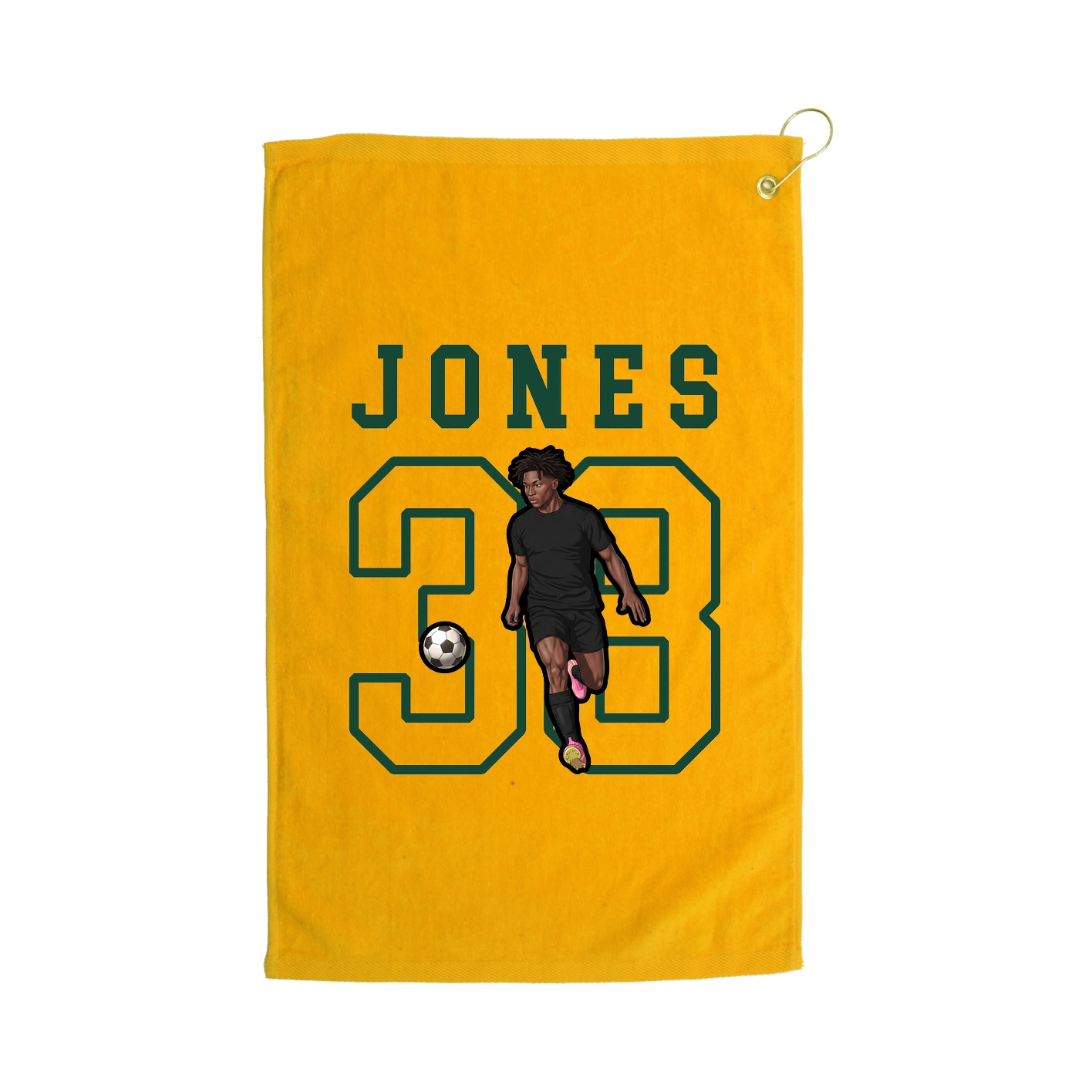 Golf Towel — Shirsey in Gold