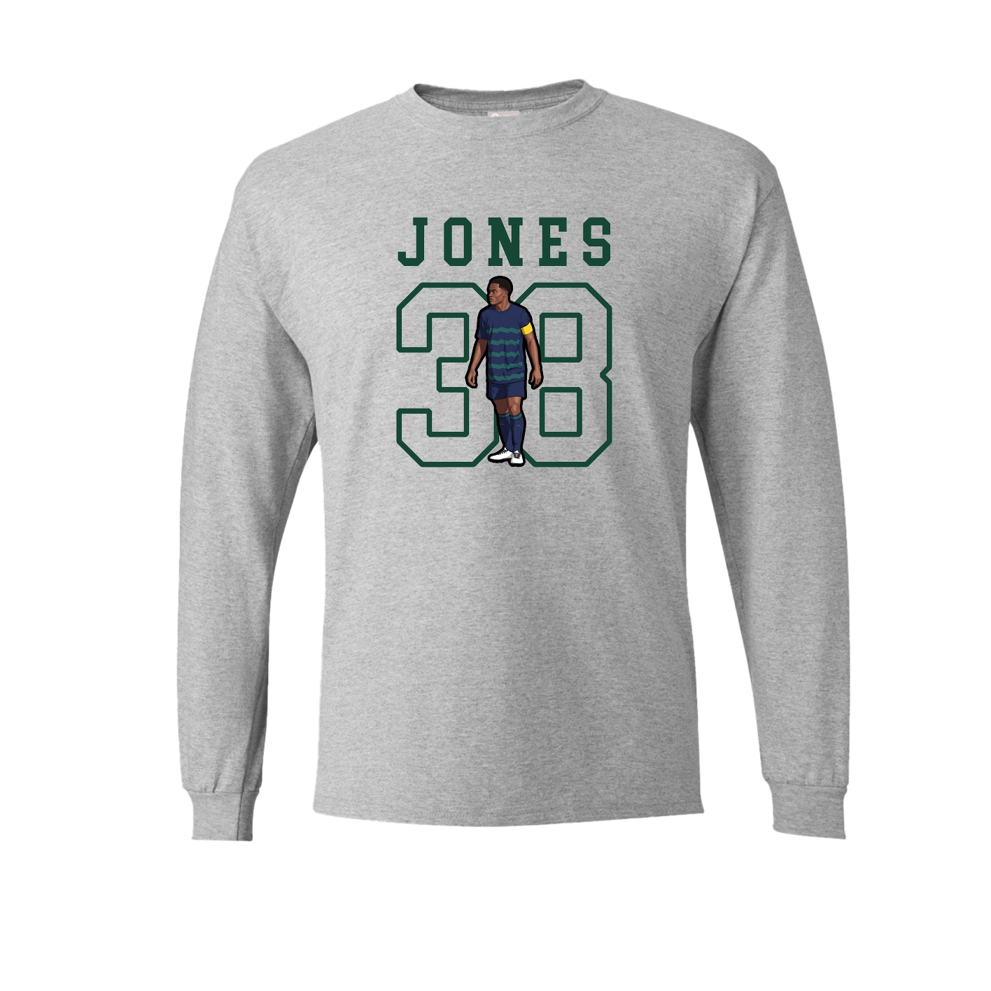 Long Sleeve Tee — Shirsey in Grey