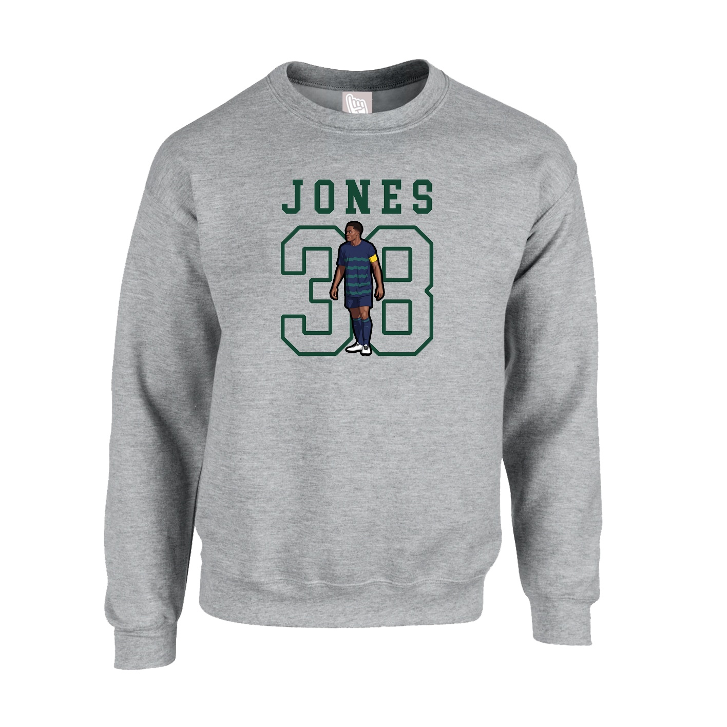 Fleece Crew — Shirsey in Grey
