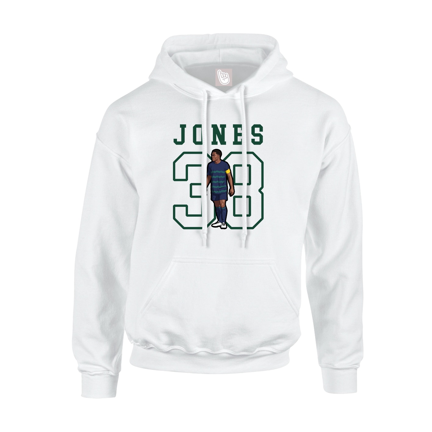 Youth Hoodie — Shirsey in White
