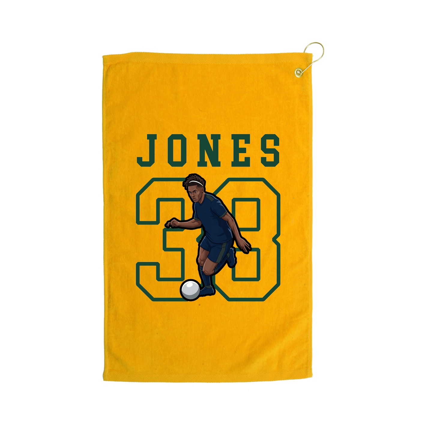 Golf Towel — Shirsey in Gold