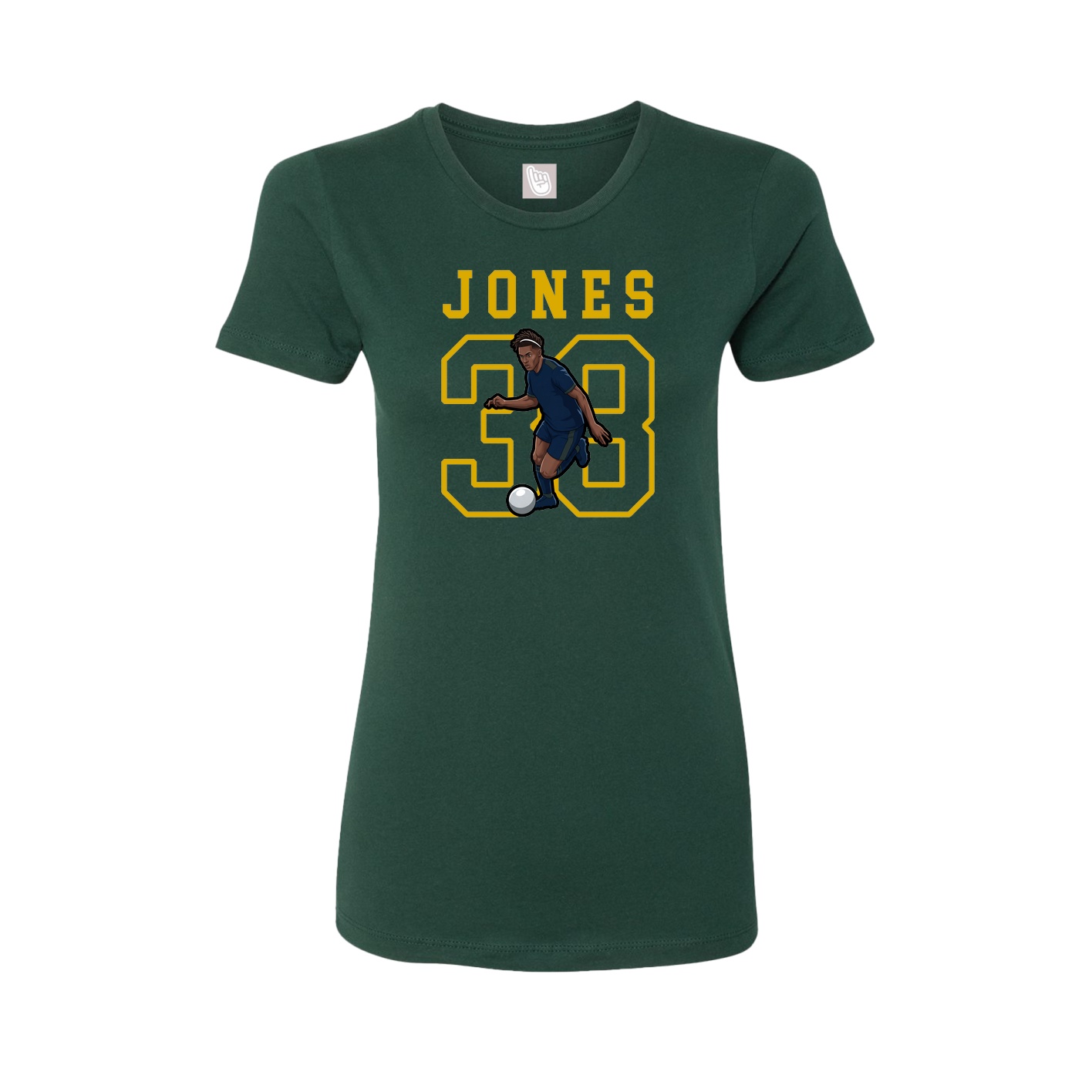 Fitted Women's Tee — Shirsey in Green