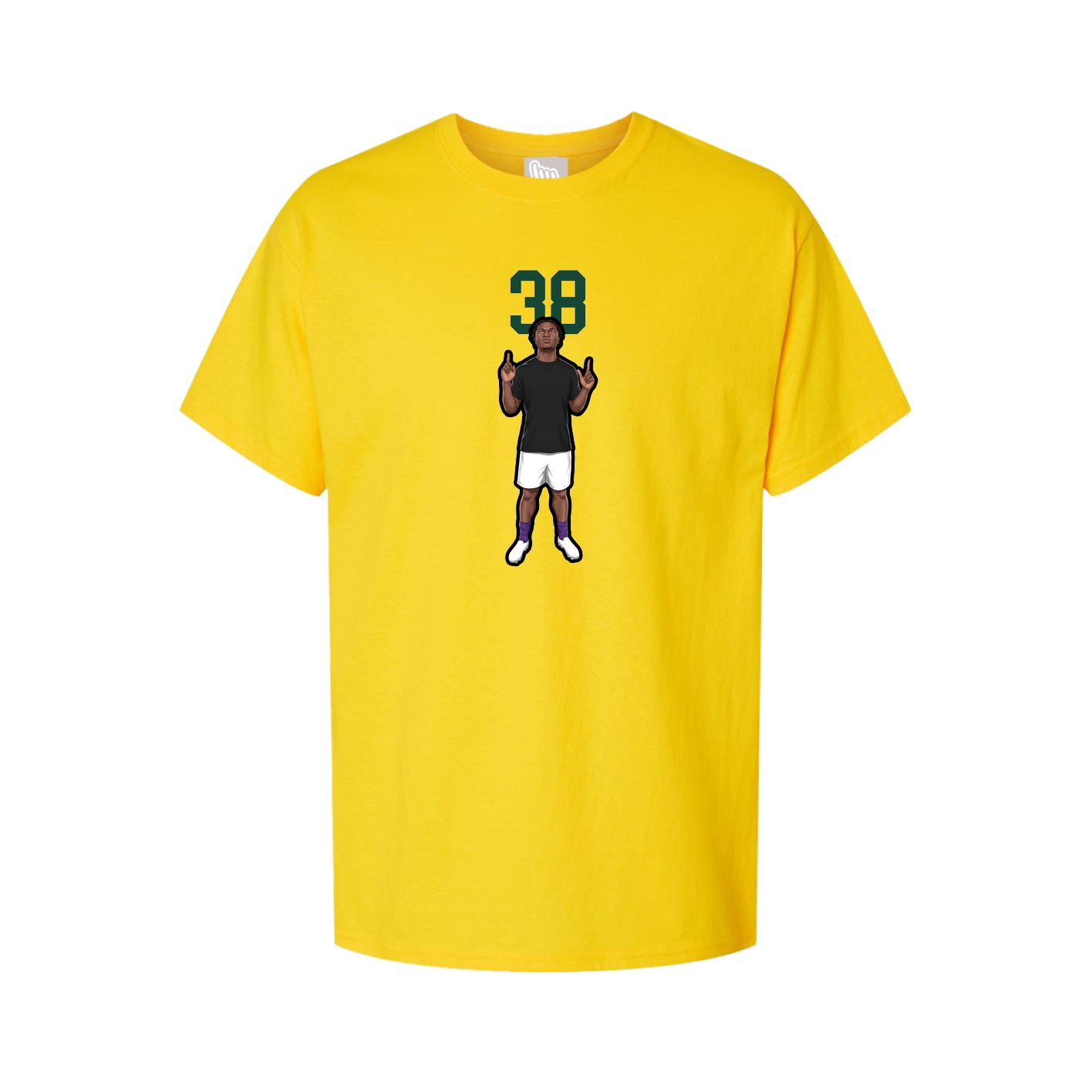 Tee — Number Top in Gold