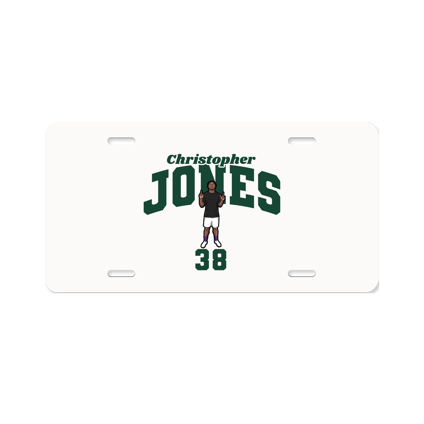 License Plate — Signature Arch in Classic
