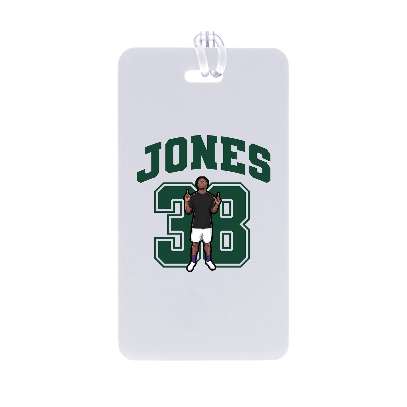 Bag Tag — Number in Classic