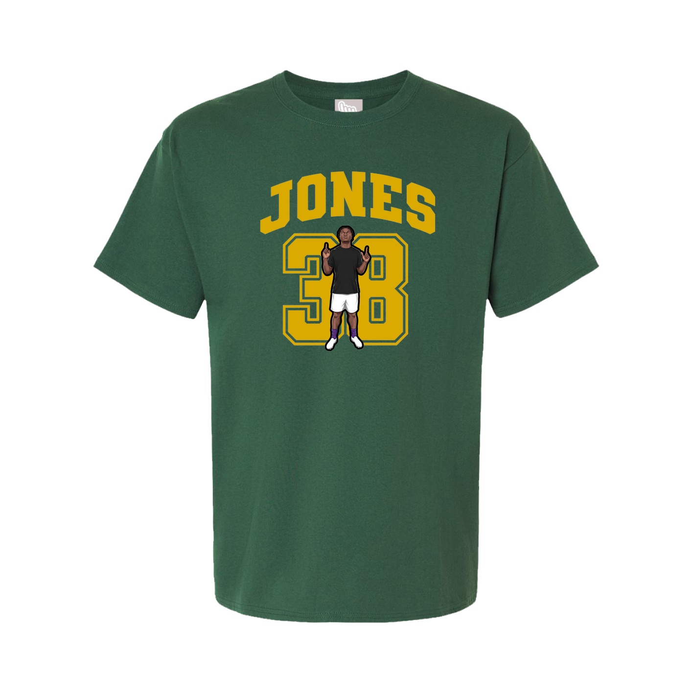 Tee — Number in Green